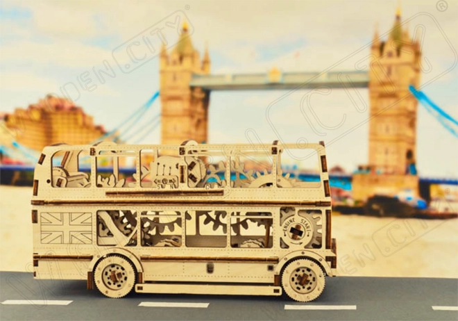 Fa 3D puzzle - londoni busz