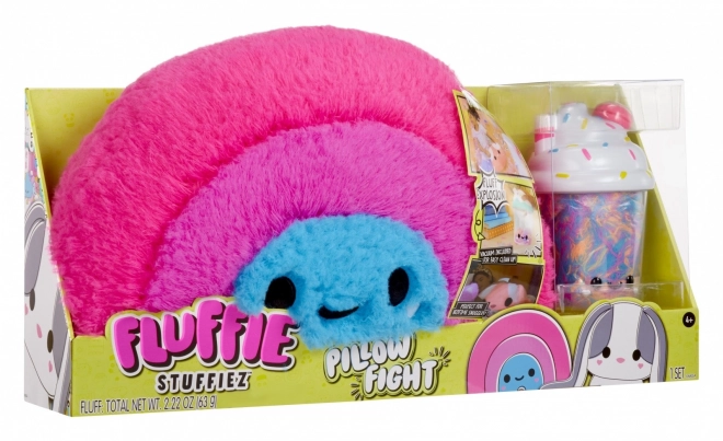 Fluffie Stuffiez párna harc, szivárvány