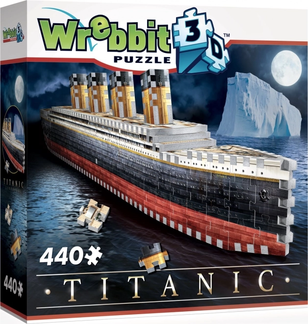 Wrebbit 3D Titanic kirakósjáték 440 darabos