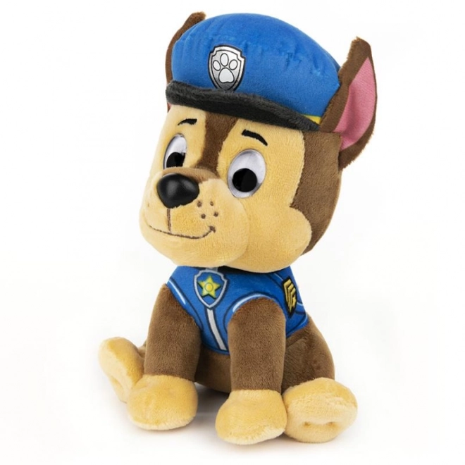 Paw Patrol Chase plüss figura 15 cm