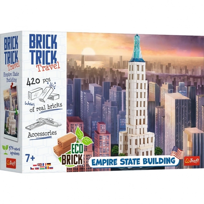 Trefl Brick Trick Empire State Building készlet