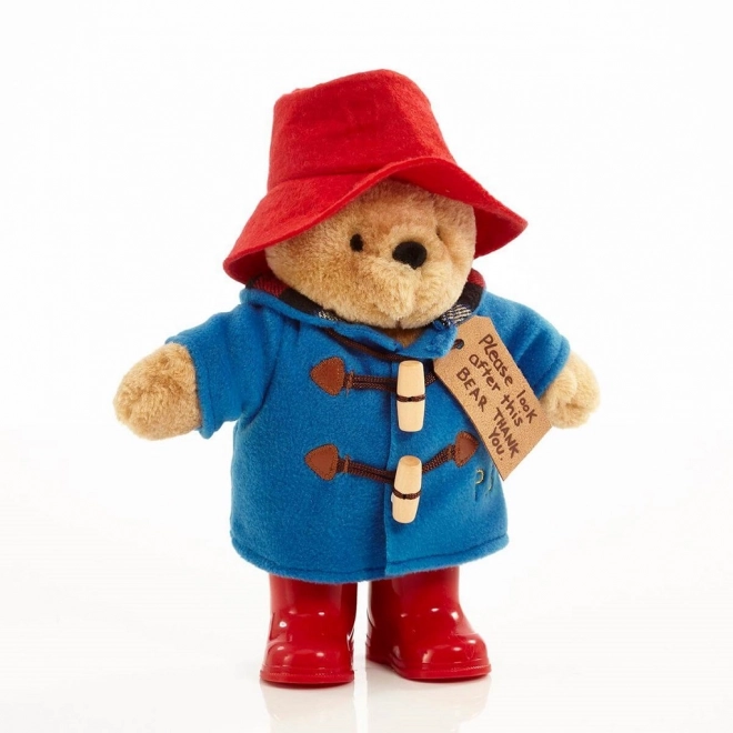 Paddington plüssfigura csizmákkal