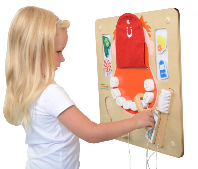 Masterkidz montessori fogápolási falitábla