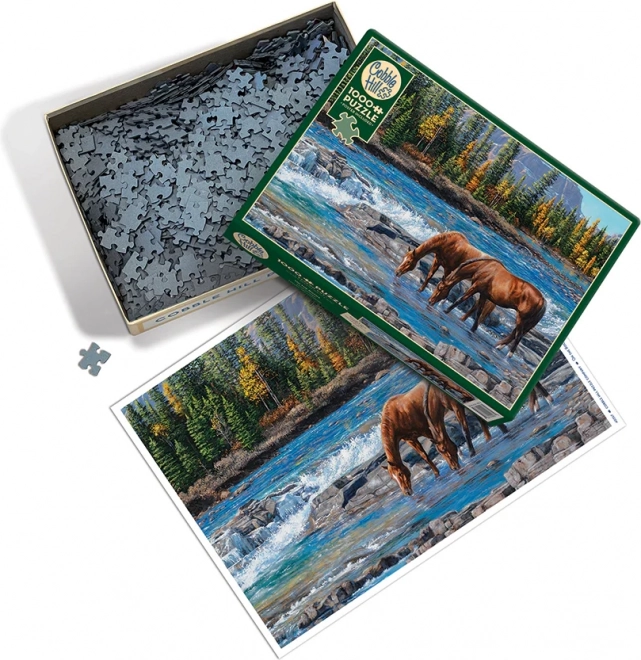 Kavicsos Patak 1000 Darabos Puzzle