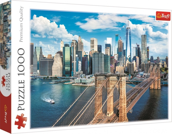 Trefl puzzle brooklyni híd New York USA 1000 darab