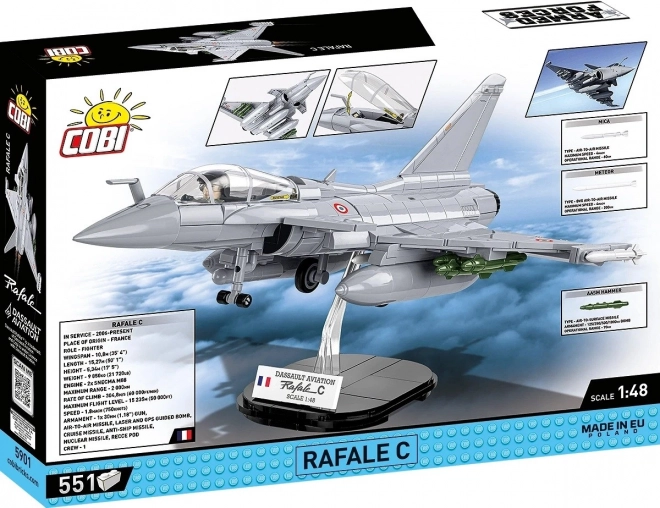 Dassault Rafale C építőkészlet - 551 alkatrész