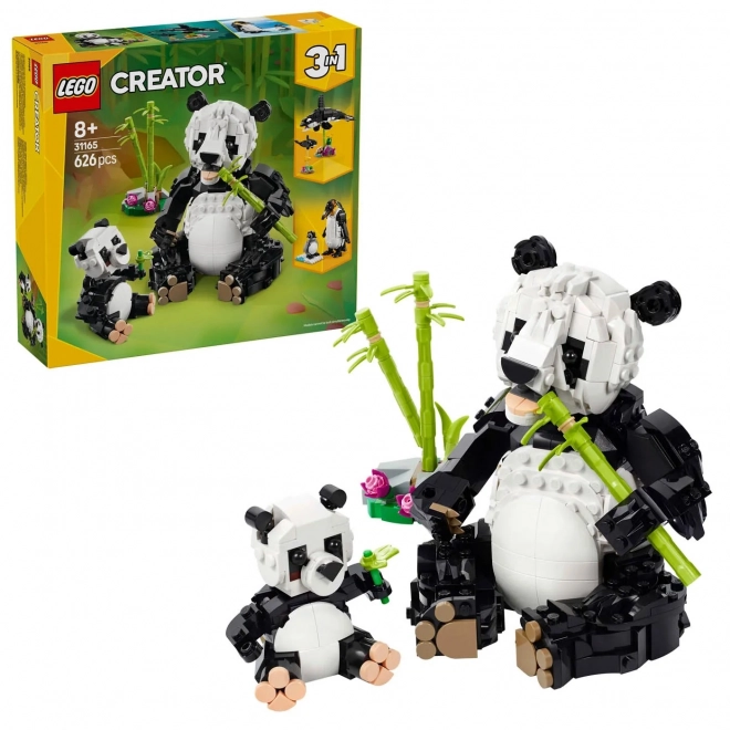 Lego Creator Vadállatok: panda család