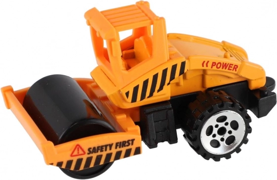 Mini építő járművek fém/műanyag 7 cm szabadon futó vegyes típusok
