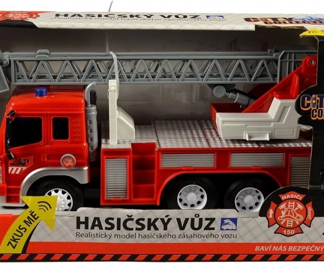 Tűzoltóautó City Collection elemes