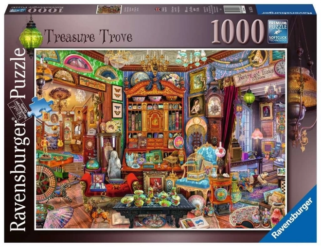 Ravensburger Kincseskamra puzzle 1000 darabos