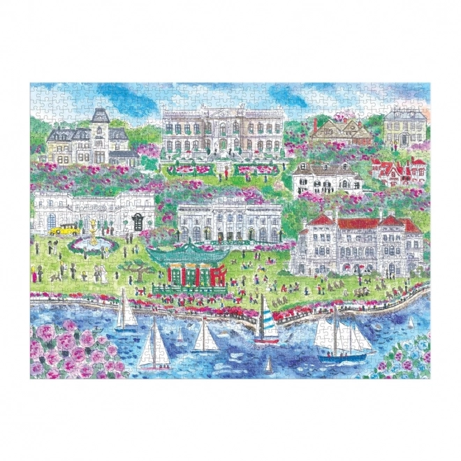 Michael Storrings Newport Kastélyok 1000 Darabos Puzzle