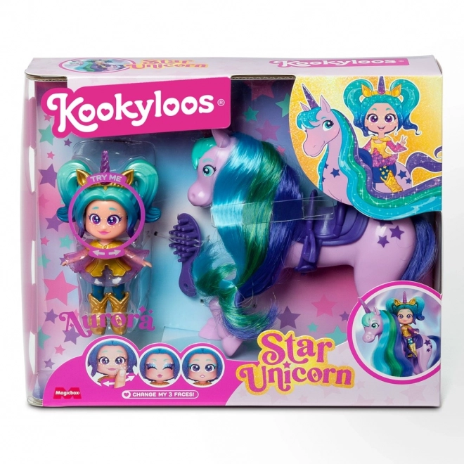 KookyLoos csillag unikornis baba