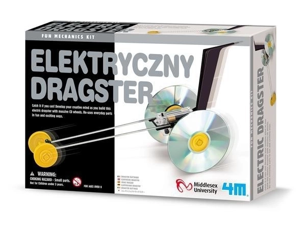 elektromos dragster építőszett