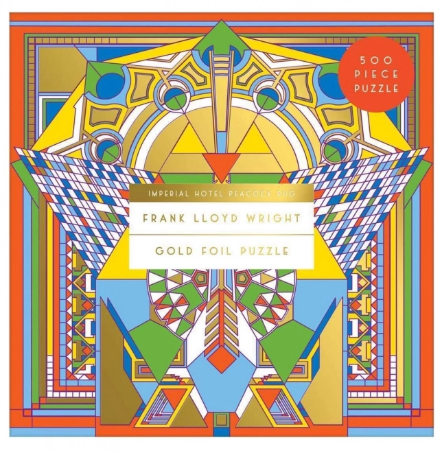 Frank Lloyd Wright Hotel Imperial 500 darabos fém puzzle