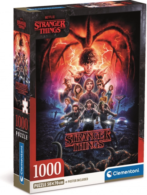 Clementoni puzzle: Stranger Things 2. évad 1000 darabos