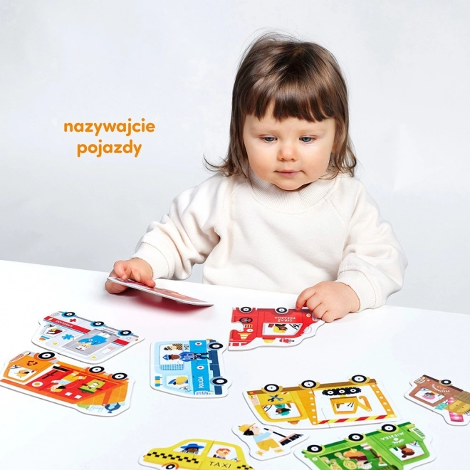 Puzzle kapcsolódáshoz - Autók