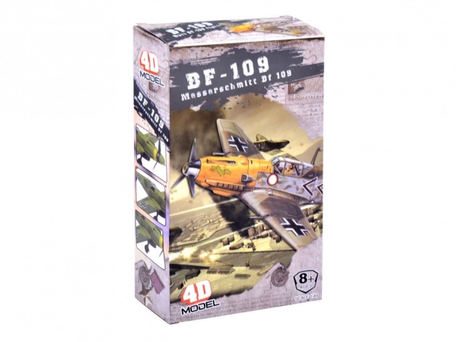 Plasztik BF-109 repülőmodell összerakáshoz 1:48 méretarány