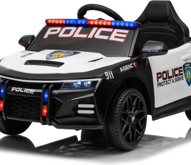 Fekete rendőrautó 911 Ügynökség