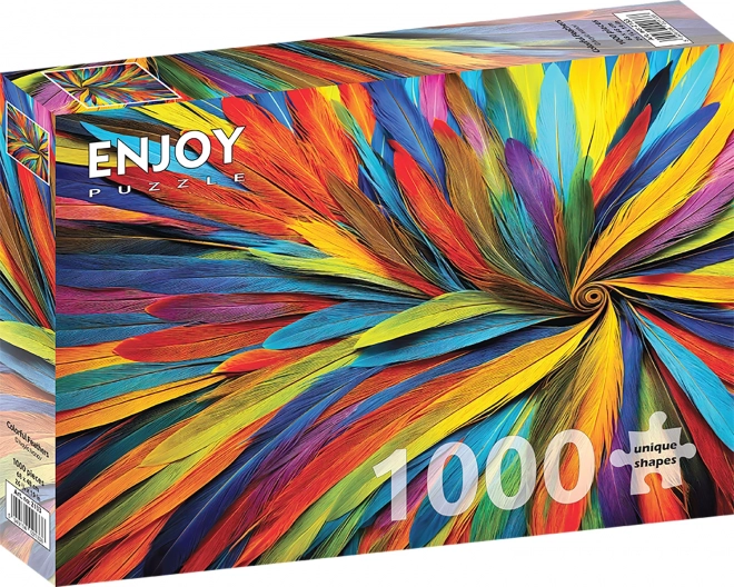 Színes toll motívum ENJOY puzzle 1000 darab