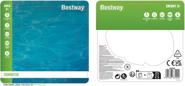 Bestway Dominator gyerek úszószemüveg