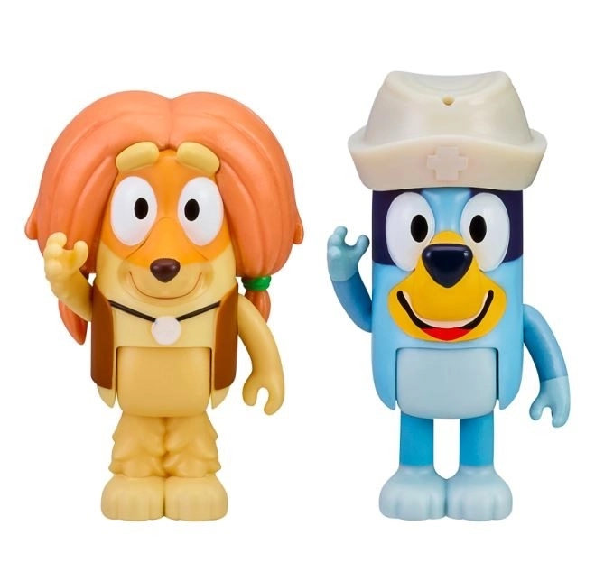 Bluey orvos látogatás figura készlet