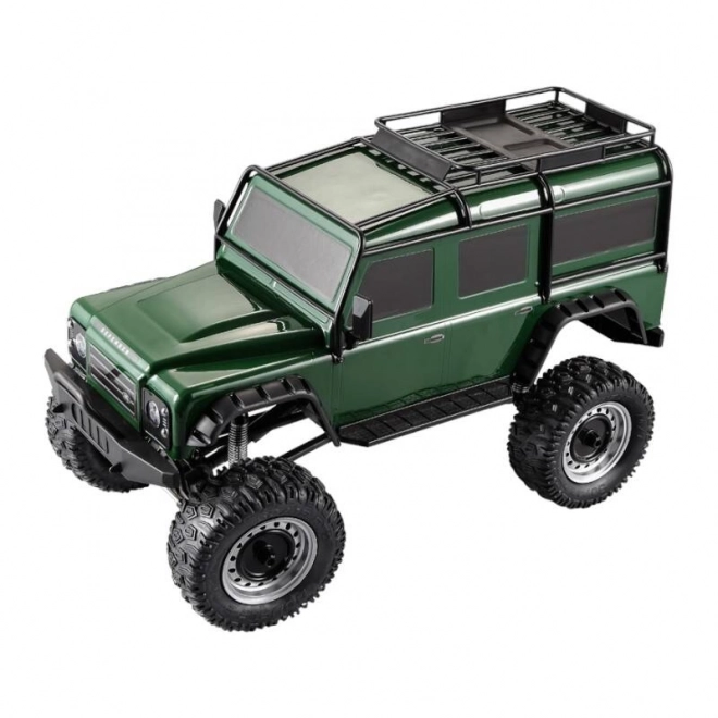 Távirányítós Land Rover Defender 1:8 RC autó zöld