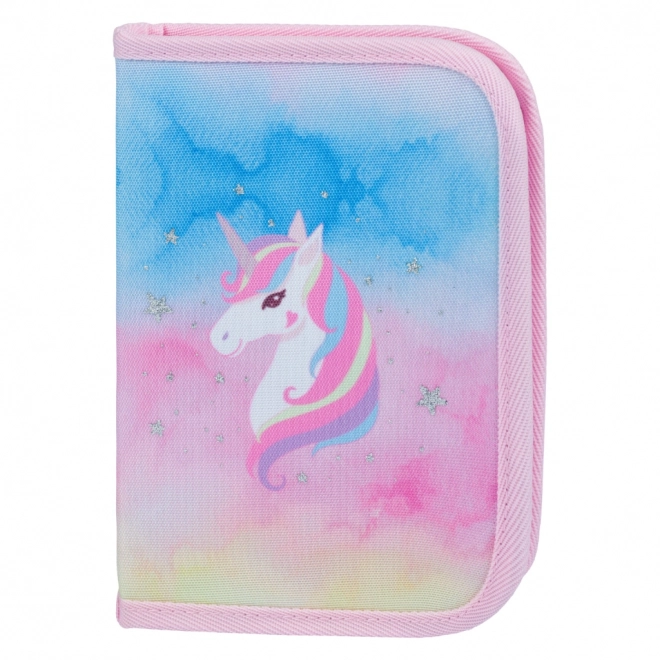 Baagl 3 darabos szett Airy Rainbow Unicorn: Iskolatáska, tolltartó, tornazsák