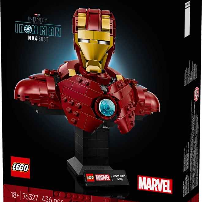LEGO Marvel Iron Man MK4 mellszobor