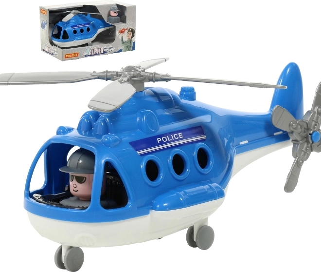 Alfa rendőrségi helikopter