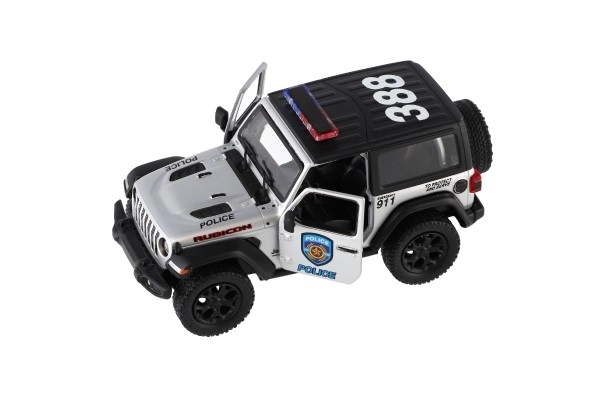 Police Jeep Wrangler játékautó