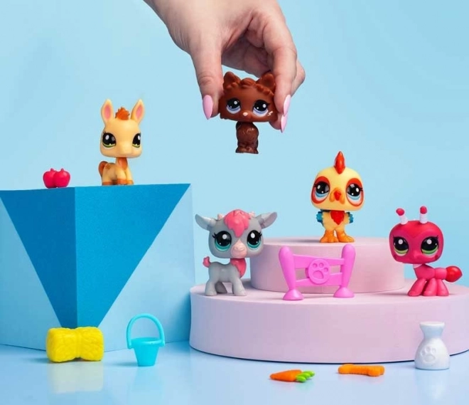 Littlest Pet Shop állatfigura készlet 5 db