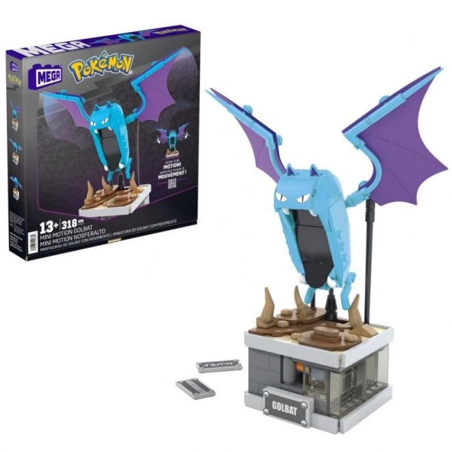 Mega Pokemon Golbat mozgatható figura