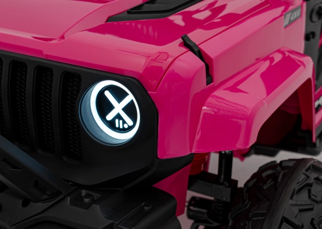 Off Road rózsaszín gyermek elektromos autó