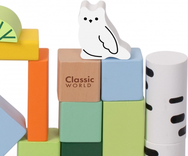 Kreatív Fa Kockák Erdő Világa Classic World 50 db