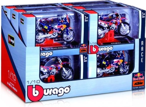 Bburago Red Bull 1:18 fém motor modell