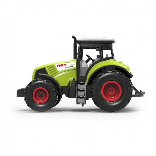 Hang- és fényhatásokkal rendelkező traktor 14 cm