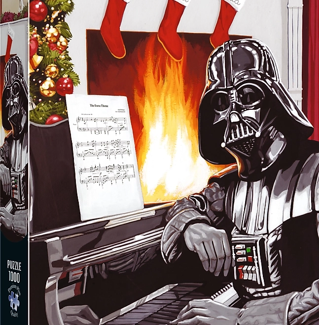 Trefl puzzle Star Wars: Karácsony Darth Vaderrel 1000 darab