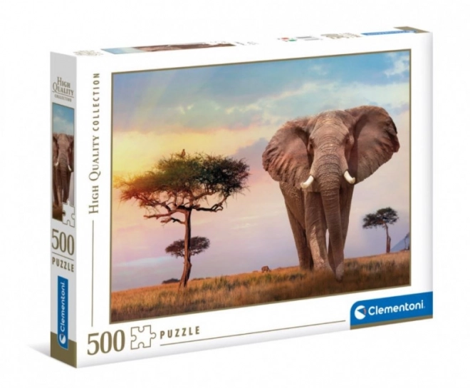 Afrikai naplemente puzzle - CLEMENTONI 500 darabos