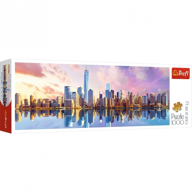 Trefl panoráma puzzle Manhattan 1000 darabos