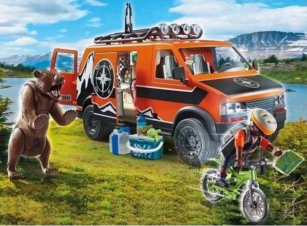 Playmobil Off-Road Akció Expedíciós Furgon Készlet