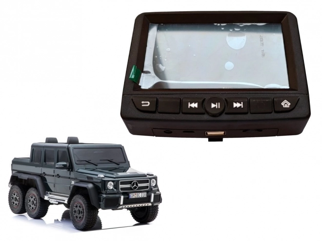 LCD panel MP4 gyerek Mercedes G63 SX1888 autóhoz