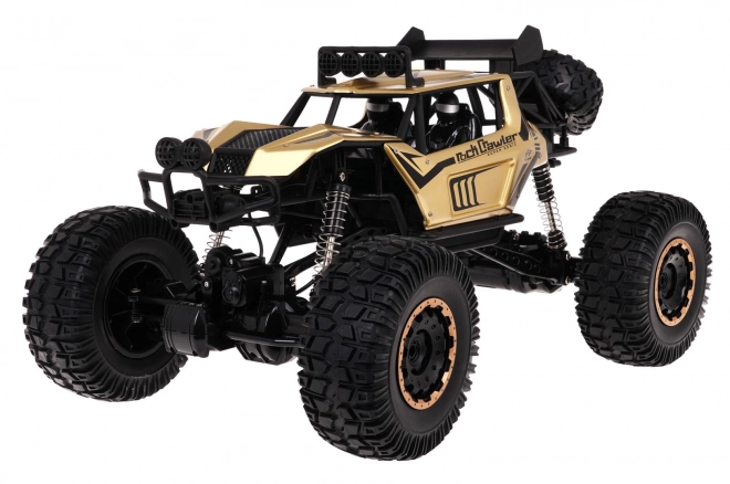 Fém Mega Crawler 1:8 terepjáró arany