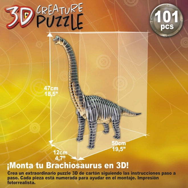 3D puzzle Brachiosaurus 101 darab