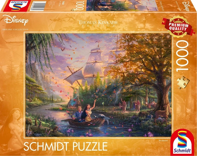 Pocahontas 1000 darabos puzzle