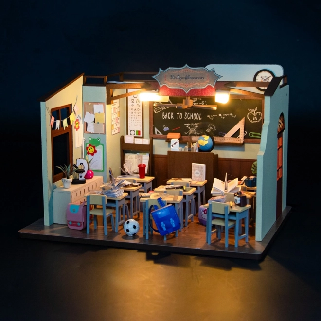 2Kids Toys Miniautúra Házikó Iskolai Osztály