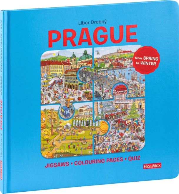 Prágai Útmutató: Kirakók, Kifestők és Kvízek gyerekeknek
