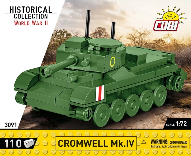 cobi II. világháború Cromwell Mk. IV tank modell