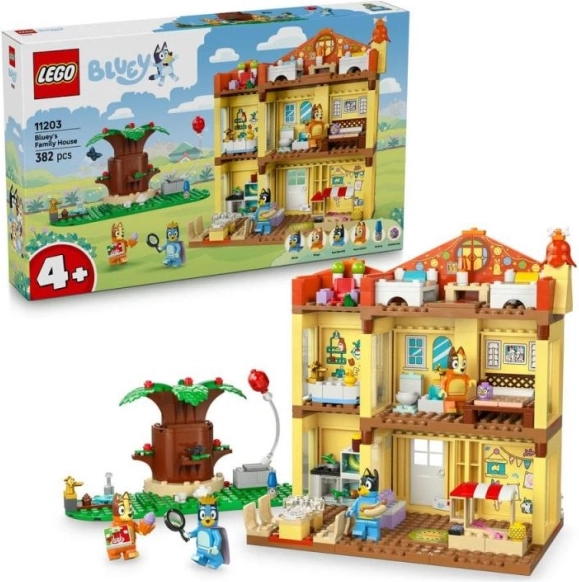 BLUEY családi ház építőkészlet