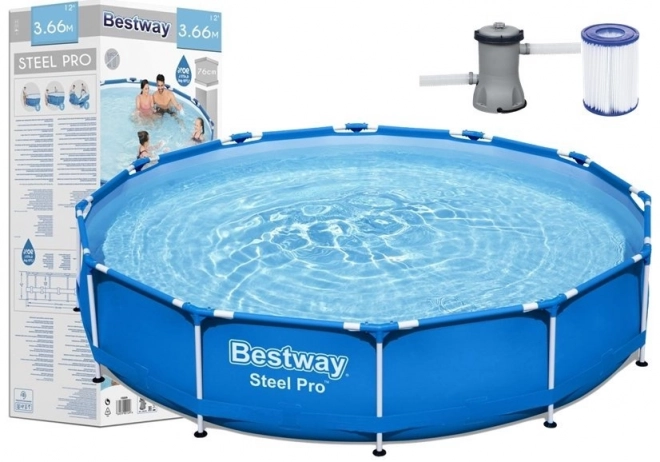 Bestway 366 x 76 cm 56681 kerti medence keretkészlet
