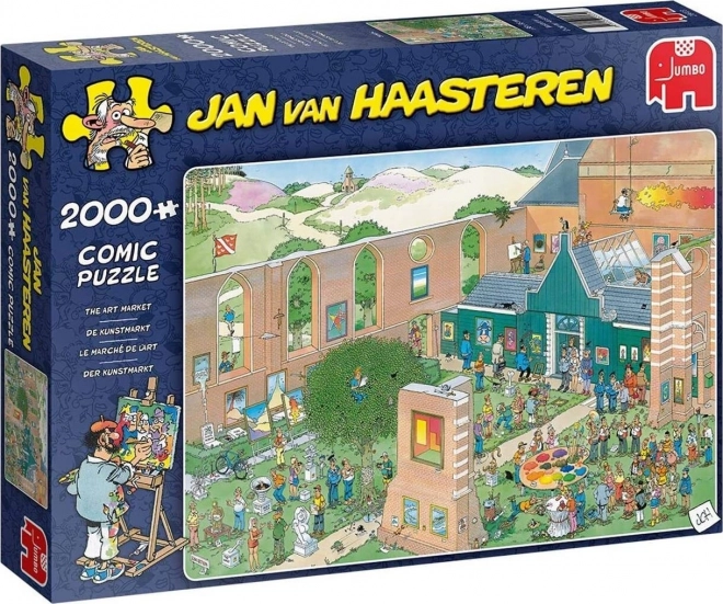 Humoros JUMBO puzzle Jan Van Haasteren 2000 darab